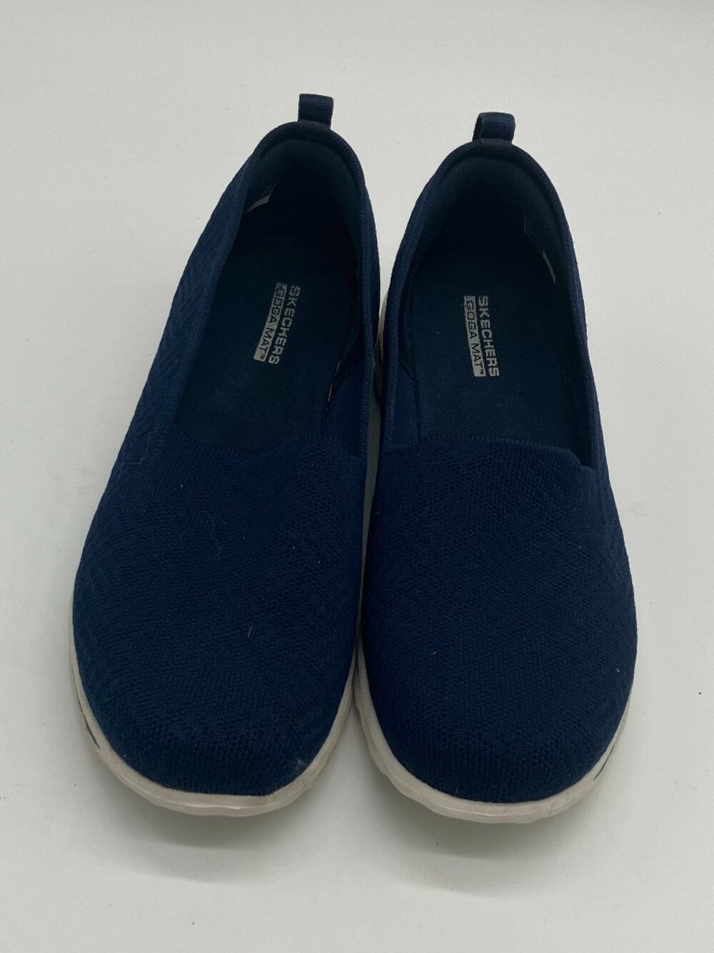 Skechers Go Walk Gogo Mat Comfort Casual Shoes Women's Size 8.5 Blue